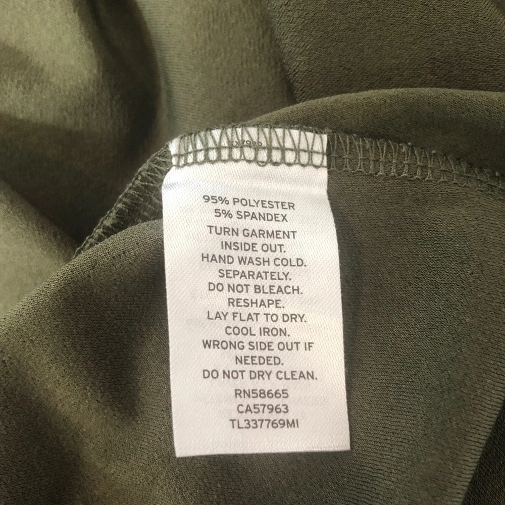 Leith Green Mini Shift Dress Size XS - Picture 6 of 11